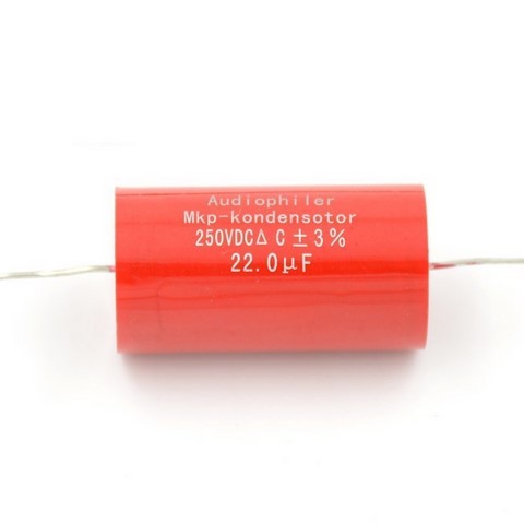 Condensateur de filtrage 22µF 250 Volts