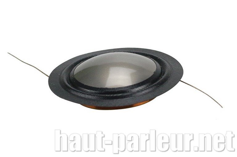 diaphragme tweeter 25,4 mm titane, suspension soie