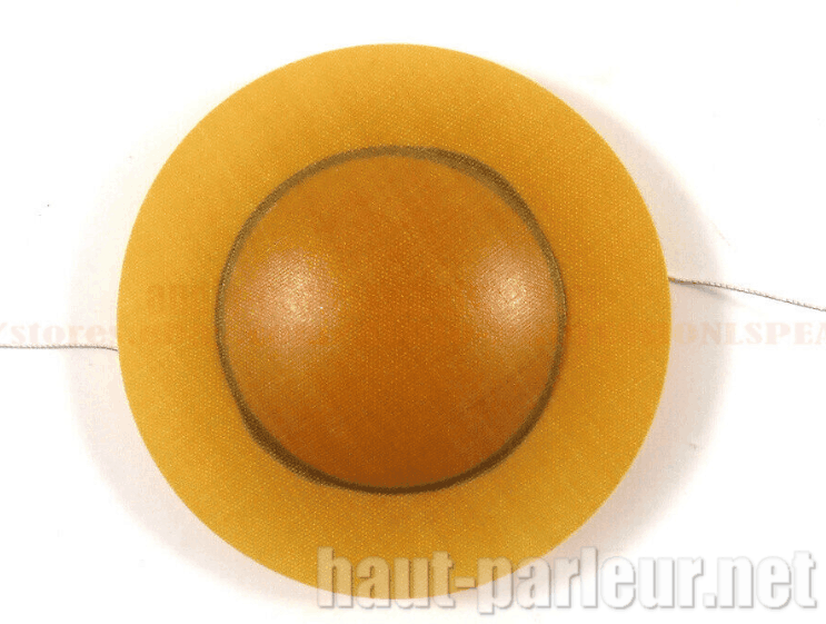 Diaphragme tweeter PA en résine 25,4mm