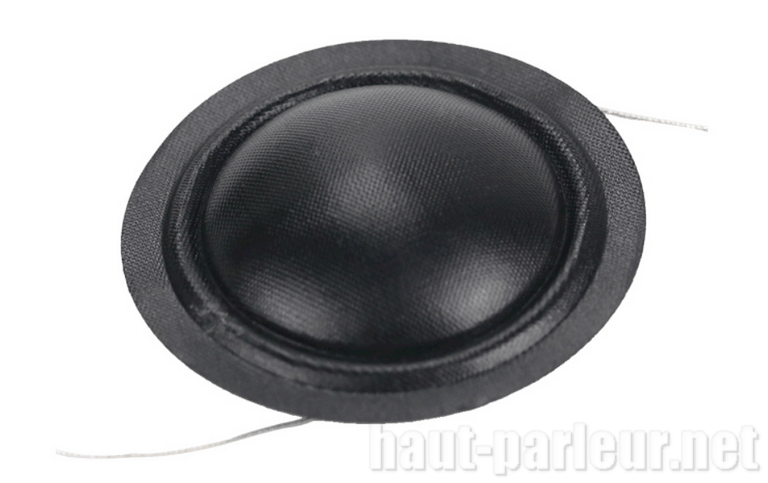 Bobine mobile tweeter 25,4 mm dôme en soie sortie axiale des fils