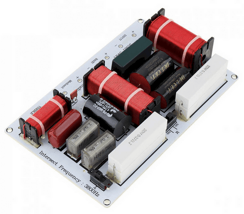 Filtre haut-parleur passif 3 voies 850Hz/3800Hz 4/8 ohms