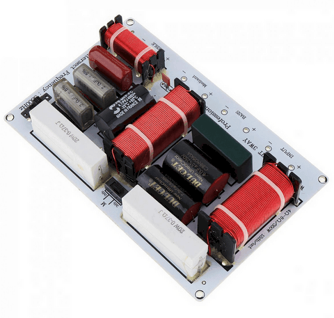 Filtre haut-parleur passif 3 voies 850Hz/3800Hz 4/8 ohms