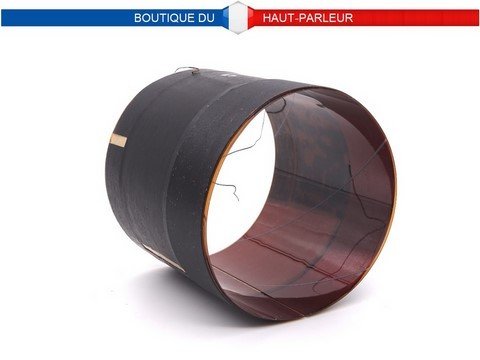 Bobine mobile haut-parleur 51,5 mm 8 ohms, 150 watts, support kapton