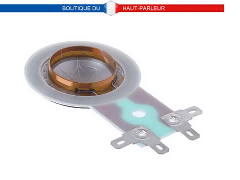 d-420ti-diaphragme-a-dome-tinanium pour Foster, Fostex, Ampeg, Crate, Carvin, Cerwin Vega, Selenium, Monacor 