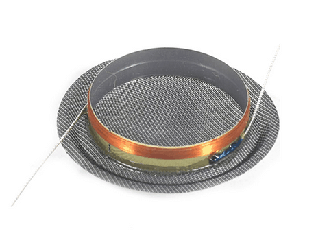 Diaphragme tweeter soie transparente 28mm impédance 8 ohms