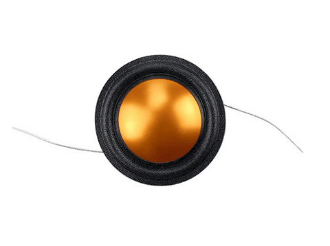 Diaphragme tweeter titane doré 20,4mm