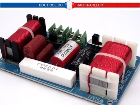 Filtre haut parleur passif 2 voies 2600Hz 6-8 ohms