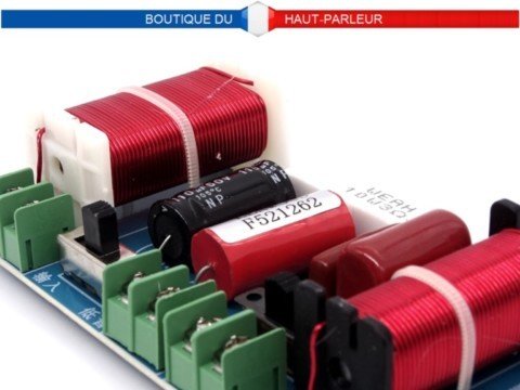 Filtre haut parleur passif 2 voies 2600Hz 6-8 ohms