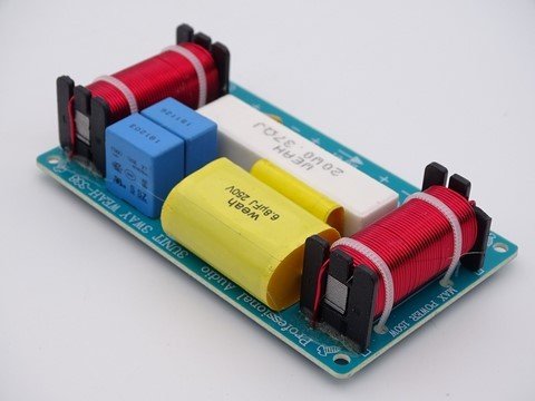 Filtre haut-parleur passifs 3 voies 2600/4800 Hz 4/8 ohms