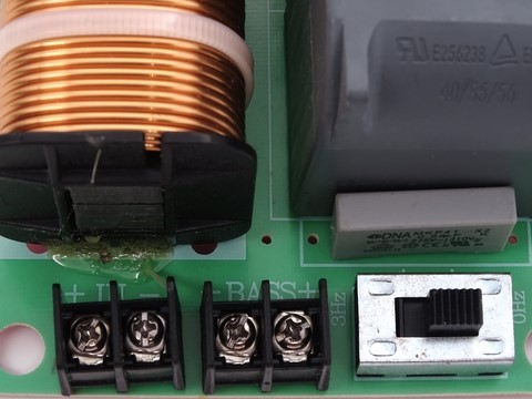 Filtre subwoofer 280Hz - 4 ohms - 1500 watts  détails