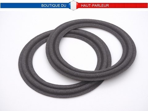 Kit de réparation haut-parleur suspensions en mousse extra souple A:7,4cm - B:8,6cm - C:9,9cm - D:10,5cm SHP-106 membrane bord amortisseur speaker repair foam surround edge