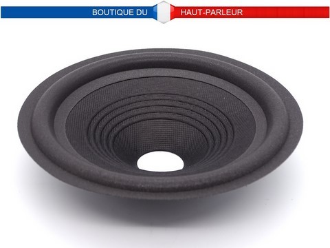 Membrane haut-parleur diamètre 15.5 cm pour bobine de 25.5 mm suspension mousse