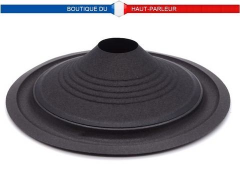 Membrane haut-parleur diamètre 15.5 cm pour bobine de 25.5 mm suspension mousse 