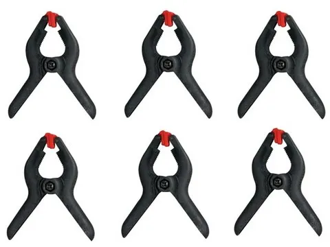 Lot de 6 pinces de collage pour l'assemblage parfait de suspension de membrane haut-parleur.