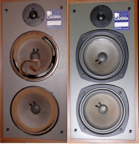Rénovation d'enceintes KEF Carina kit-SHP-196
