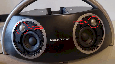 Rénovation enceinte HARMAN KARDON Go + Play 01
