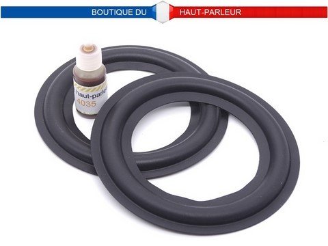 Kit de réparation haut-parleur suspensions en caoutchouc extra souple A:7,4cm - B:8,4cm - C:10,7cm - D:11,7cm SHP-116C2 membrane bord amortisseur speaker repair rubber surround edge