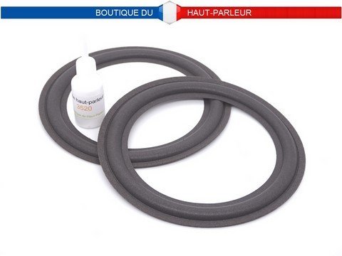 Kit de réparation haut-parleur suspensions en mousse extra 11.0cm - 11.9cm - 14.2cm - 15.3cm SHP-154 membrane bord amortisseur speaker repair foam surround edge