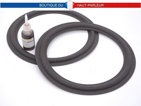 Kit de réparation haut-parleur suspensions en mousse extra  14.6cm - 15.7cm - 17.8cm - 19.5cm SHP-194 membrane bord amortisseur speaker repair foam surround edge