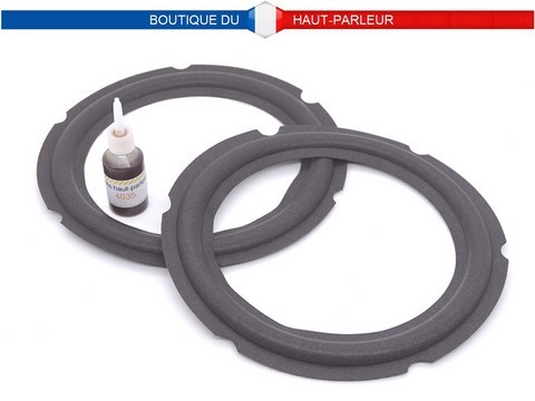 Kit de réparation haut-parleur suspensions en mousse extra  13.8cm - 15.0cm - 18.0cm - 19.7cm SHP-196S membrane bord amortisseur speaker repair foam surround edge