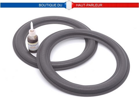 Kit de réparation haut-parleur suspensions en mousse extra 14.6cm - 15.6cm - 19.2cm - 20.2cm SHP-201 membrane bord amortisseur speaker repair foam surround edge