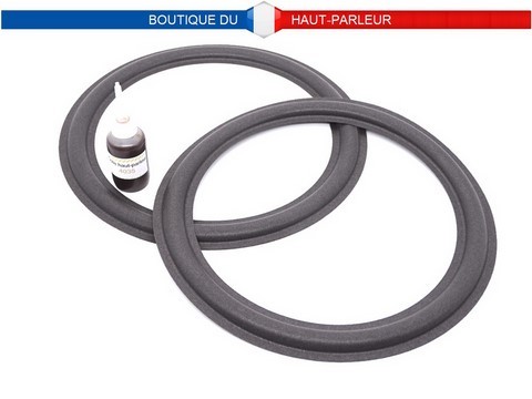 Kit de réparation haut-parleur suspensions en mousse soule 20.3cm - 21.4cm - 24.6cm - 26.0cm SHP-260 membrane bord amortisseur speaker repair foam surround edge