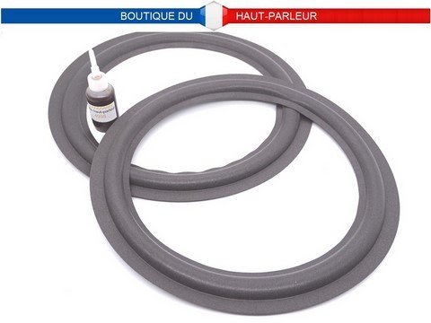 Kit de réparation haut-parleur suspensions en mousse souple 22.0cm - 23.0cm - 27.2cm - 29.4cm SHP-294 membrane bord amortisseur speaker repair foam surround edge