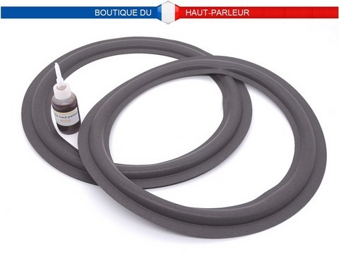 Kit de réparation haut-parleur suspensions en mousse souple 22.7cm - 23.7cm - 27.3cm - 29.7cm SHP-298 membrane bord amortisseur speaker repair foam surround edge