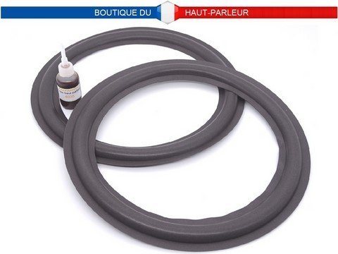 Kit de réparation haut-parleur suspensions en mousse souple 22.7cm - 24.0cm - 28.0cm - 29.8cm SHP-299 membrane bord amortisseur speaker repair foam surround edge