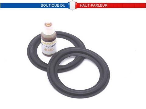 Kit de réparation haut-parleur suspensions en caoutchouc extra souple A:5,0cm - B:5,6cm - C:6,8cm - D:7,5cm SHP-75C membrane bord amortisseur speaker rubber surround edge
