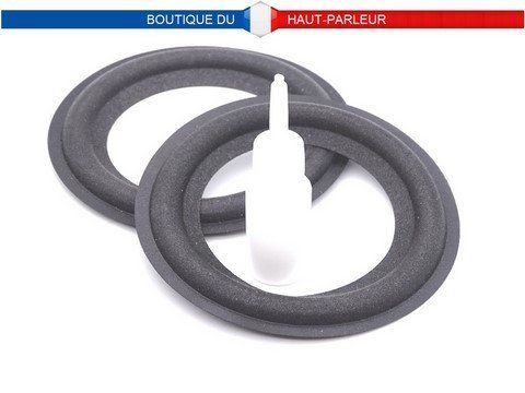 Kit de réparation haut-parleur suspensions en mousse extra souple A:6,0cm - B:7,0cm - C:9,0cm - D:9,8cm SHP-97B membrane bord amortisseur speaker repair foam surround edge