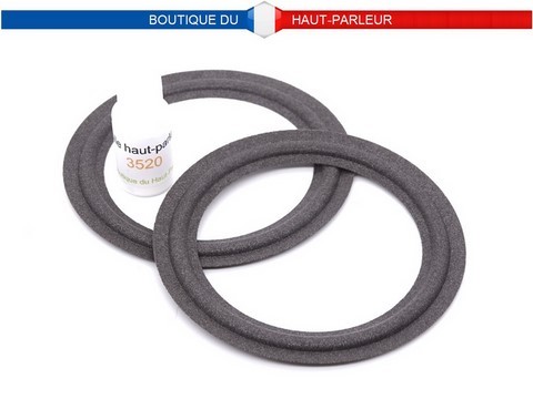 Kit de réparation haut-parleur suspensions en mousse extra souple A:7,2cm - B:7,7cm - C:8,8cm - D:9,8cm SHP-98 membrane bord amortisseur speaker repair foam surround edge