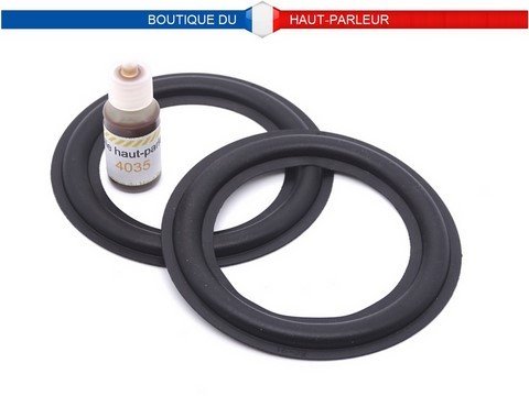 Kit de réparation haut-parleur suspensions en caoutchouc extra souple A:6,5cm - B:7,4cm - C:9,0cm - D:9,8cm SHP-99C membrane bord amortisseur speaker repair rubber surround edge