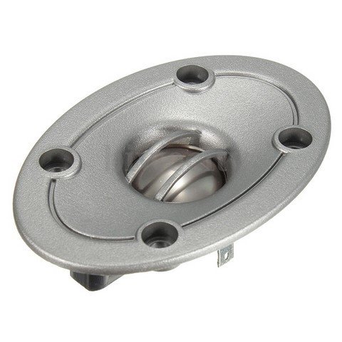 Tweeter elliptique à aimant au Neodymium, équipé d'un dôme titane.