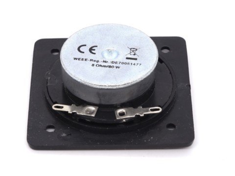 Tweeter H-Fi de remplacement haute qualité carré de 6 cm 8 ohms 80 watts