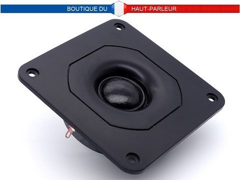Tweeter Hi-Fi de remplacement 90 watts 6 à 8 ohms 10x10cm