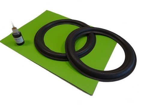 Wharfedale Valdus 400 2075A suspensions haut-parleur membrane foam surround edge.