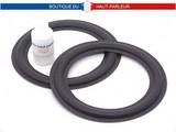 Kit de réparation haut-parleur suspensions en mousse extra souple 8.7cm - 9.5cm - 11.5cm - 12.6cm SHP-126 membrane bord amortisseur speaker repair foam surround edge